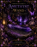 Amethyst miniature wand