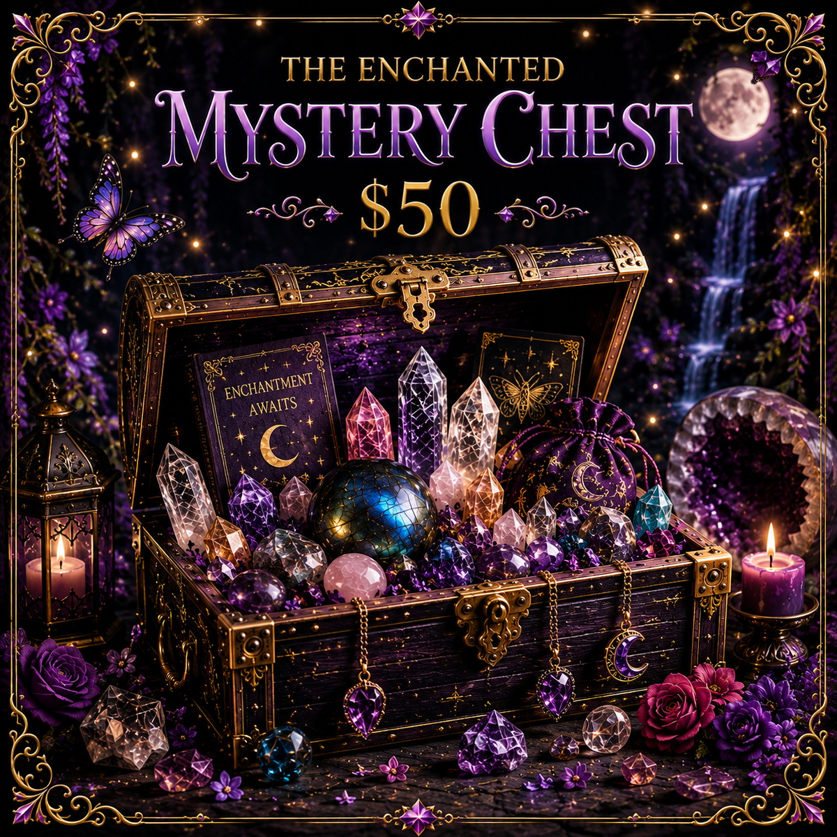 The enchanted $50 mystery chest