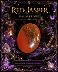 Red jasper Palm Stone